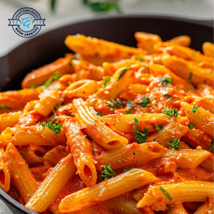  Creamy Pastas Served in a Plate at Fountain Park Fry Edinburgh 