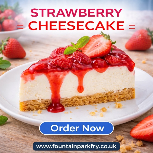 Fountain Park Fry Edinburgh cheesecake